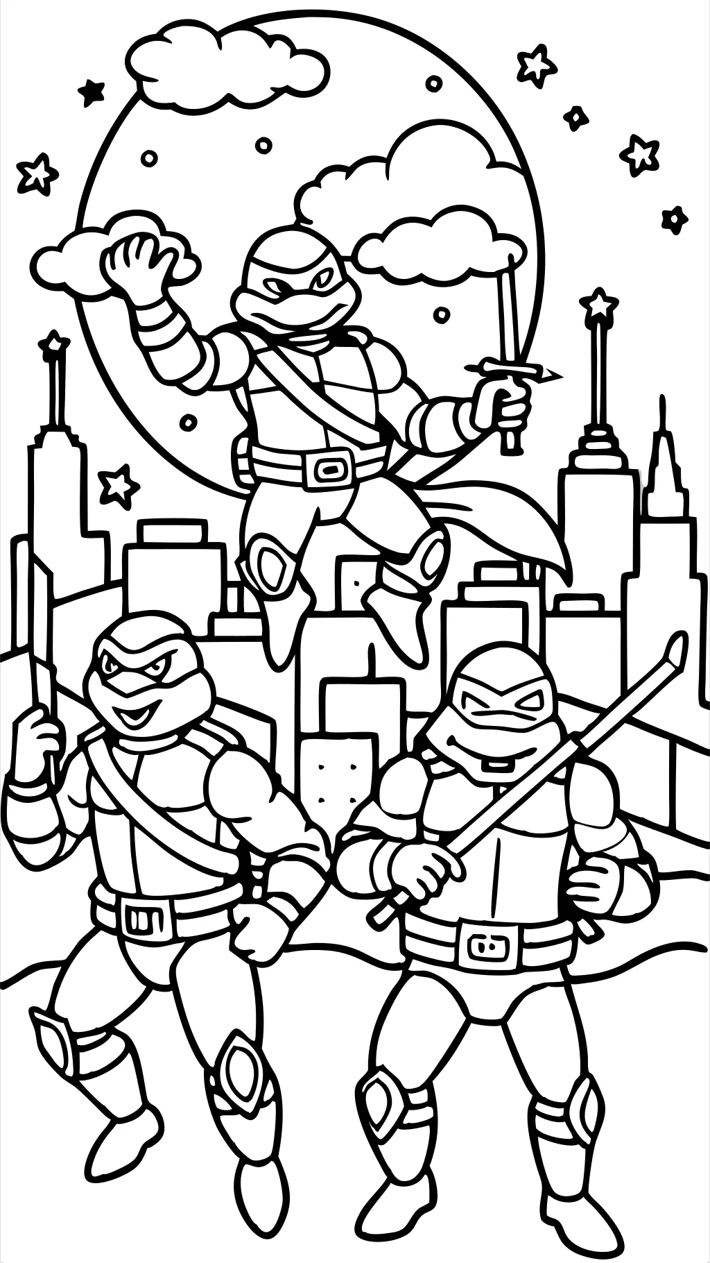 lego ninja turtles coloring pages